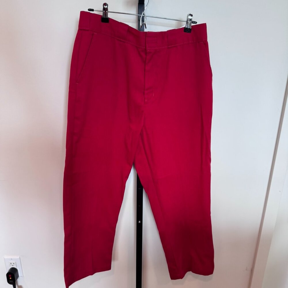 NWOT Dickies x Urban Outfitters Carpenter Pant in Red Size 12